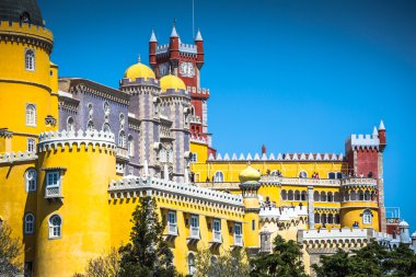 Sintra, Portekiz Pena Ulusal Sarayı'nda.