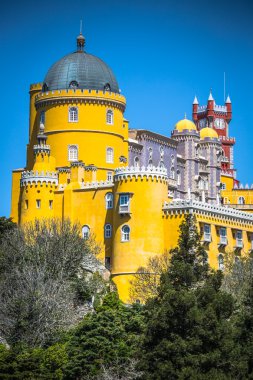 Sintra, Portekiz Pena Ulusal Sarayı'nda.