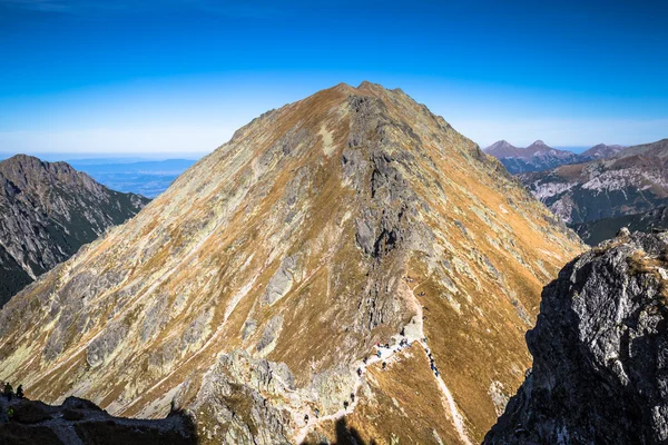 タトラ山国立公園、ザコパネ、ポーラの山の風景 — ストック写真