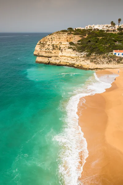 Praia de Benagil beach on atlantic coast, Algarve, Portugal — Stock Photo, Image