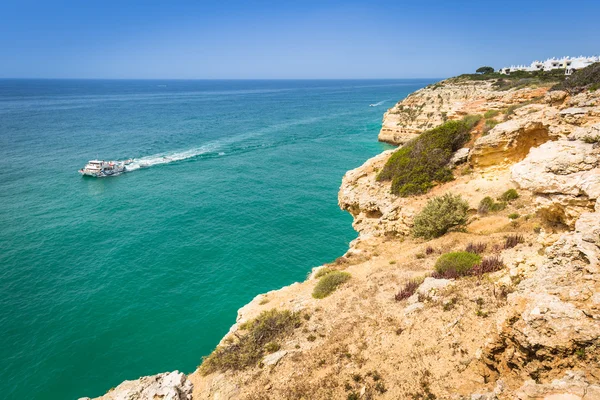 Praia da Marinha - Bella spiaggia Marinha in Algarve, Portogallo — Foto Stock