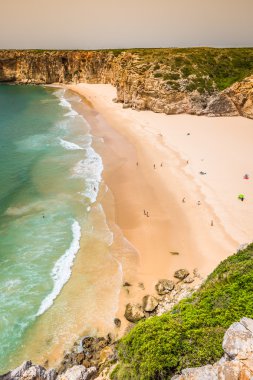 Praia yapmak Beliche - güzel sahil ve Algarve beach, Portuga