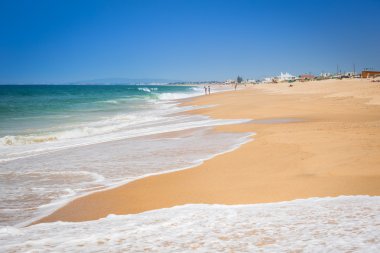 Faro Beach, Algarve, Portekiz