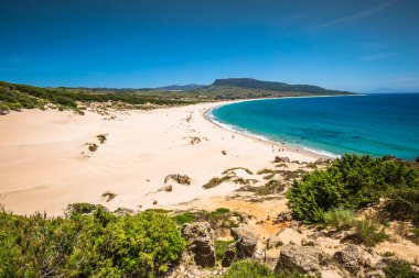 Kumul Bolonia Beach, il Cadiz, Endülüs, İspanya