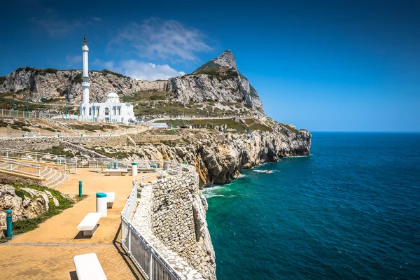 Europa noktasından görüldüğü gibi Gibraltar — Stok fotoğraf