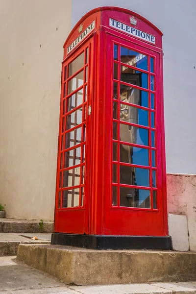 Caja de teléfono roja en Gibraltar —  Fotos de Stock