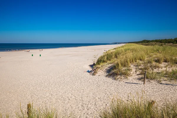 Wanderdünen Park nahe der Ostsee in leba, Polen — Stockfoto