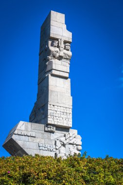 Westerplatte. İkinci Worl ilk Savaşı anısına anıt