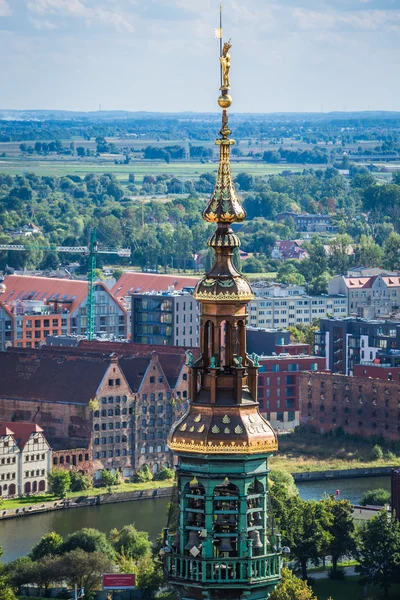 A Câmara Municipal de Gdansk, Polónia — Fotografia de Stock