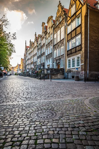 Gdansk,Poland-September 19,2015:beautiful architecture of the ol — Stock Photo, Image