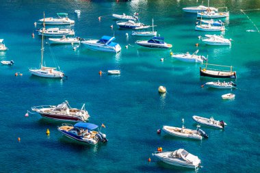 Ibiza cala de sant vicent Ağustos 20, 2013: caleta de san vicent