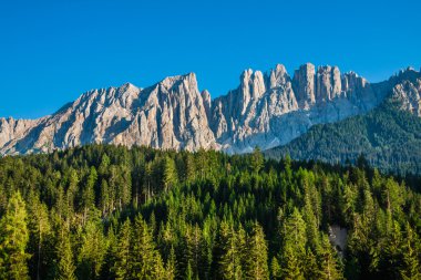 south tyrol, Dolomit, İtalya da latemar zirvesine
