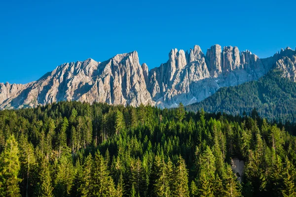 Hoogtepunt van latemar in Zuid-Tirol, dolomiet, Italië — Stockfoto