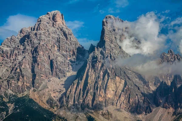 Panorama do Parque Nacional e montanhas Dolomiti em Cortina d 'Ampez — Fotografia de Stock
