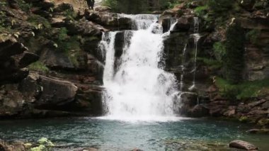 gradas de soaso arazas nehir ordesa Vadisi pyrenees huesca, aragon, İspanya