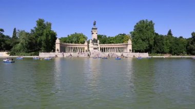 Retiro park, Madrid, İspanya