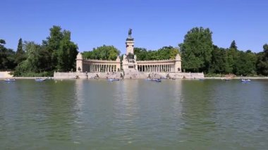 Retiro park, Madrid, İspanya