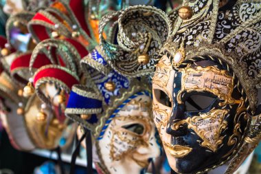 dünyanın en ünlü grand canal Venedik histo karnaval maskeler