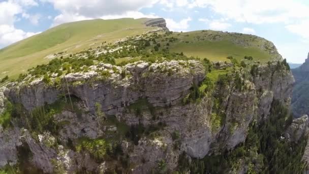 Video aereo di Canyon de Anisclo nel Parque Nacional Ordesa y Monte Perdido, Spagna — Video Stock