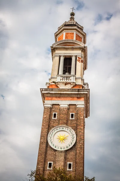 The bell tower of the Church Saint Apostoli - Venice, Italy — Stock Photo, Image