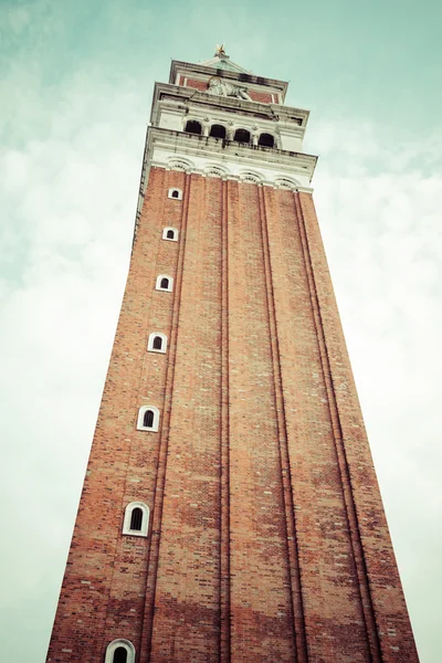 Çan kulesi, piazza san marco, Venedik — Stok fotoğraf