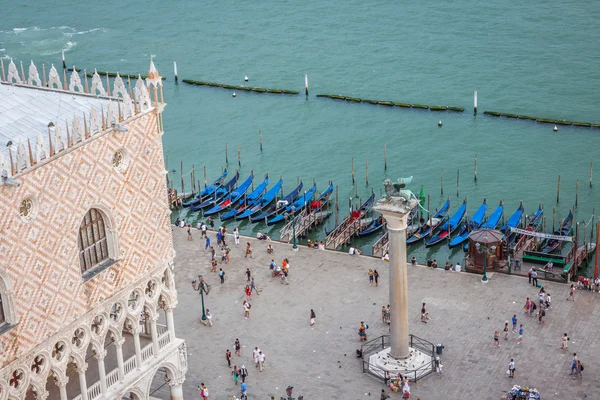 Vista su Piazza San Marco a Venezia — Foto Stock