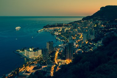  Geceleri monte carlo cote d'Azur-içinde görüş-in monaco