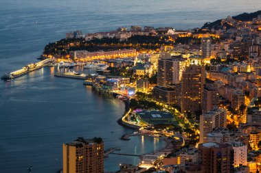  Geceleri monte carlo cote d'Azur-içinde görüş-in monaco