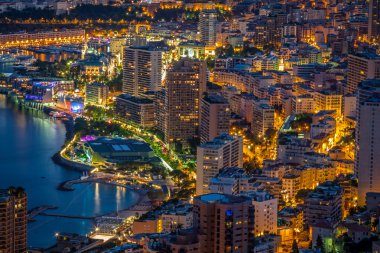  Geceleri monte carlo cote d'Azur-içinde görüş-in monaco