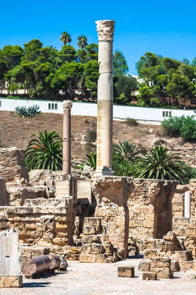 Ruins of Antonine Baths at Carthage, Tunisia — Stock Photo, Image