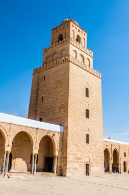 The Great Mosque of Kairouan (Great Mosque of Sidi-Uqba), Tunisi clipart