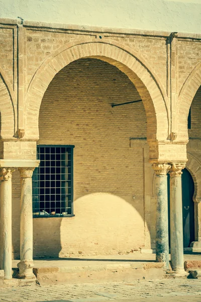 Die große moschee von kairouan, tunesien, afrika — Stockfoto