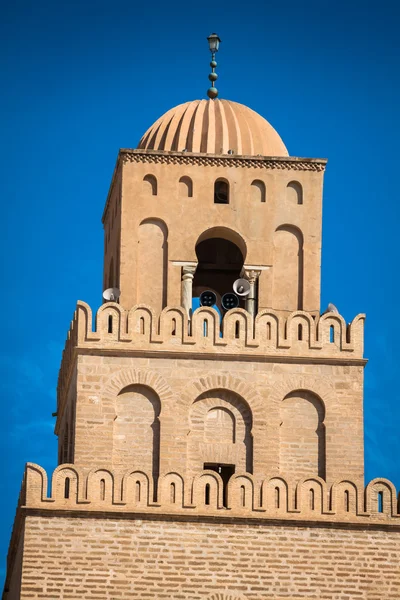 La Grande Moschea di Kairouan (Grande Moschea di Sidi-Uqba), Tunisi — Foto Stock