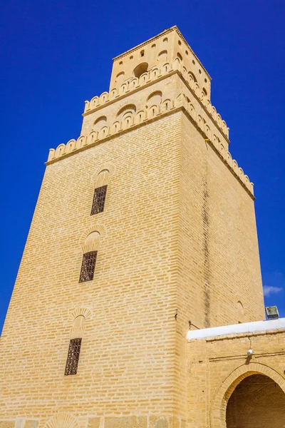 Den stora moskén av Kairouan (stor moské av Sidi-Uqba), Tunisi — Stockfoto