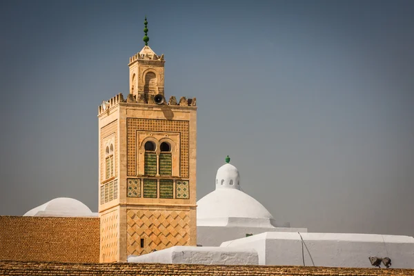 La Grande Moschea di Kairouan in Tunisia — Foto Stock