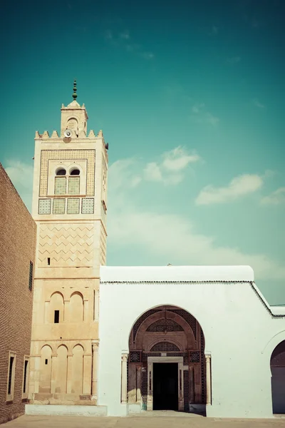 Большая мечеть Кайруан в Тунисе — стоковое фото