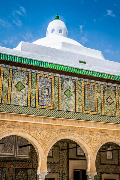 A Grande Mesquita de Kairouan na Tunísia — Fotografia de Stock