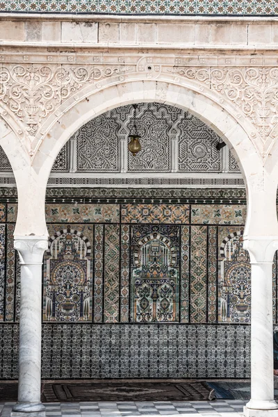 Die große moschee von kairouan, tunesien, afrika — Stockfoto