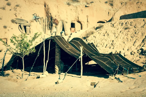 Une tente berbère à Matmata, Tunisie — Photo