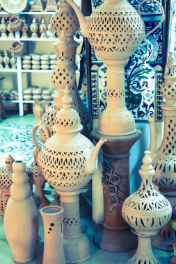 toprak içinde belgili tanımlık çarşı, Djerba, Tunus