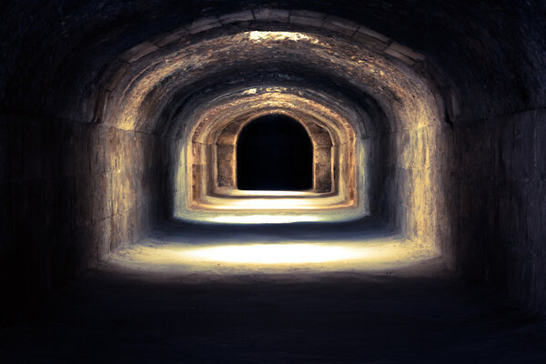 Ruins (dungeons) of the largest colosseum in in North Africa. El