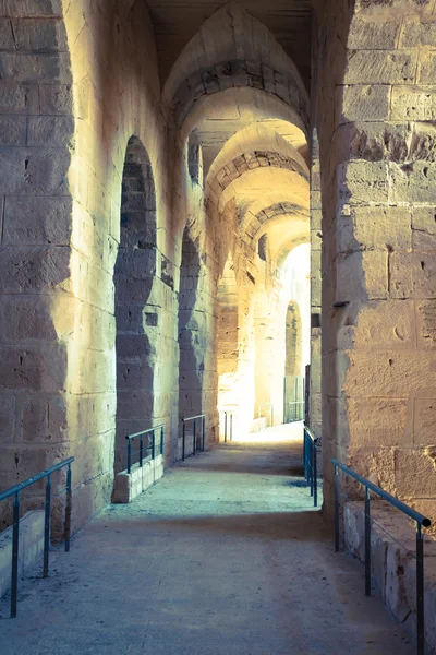 Amfiteater i El Jem, Tunisien — Stockfoto