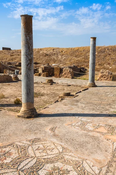 Romeinse ruïnes in Thuburbo Majus, Tunesië — Stockfoto