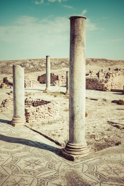 Romeinse ruïnes in Thuburbo Majus, Tunesië — Stockfoto
