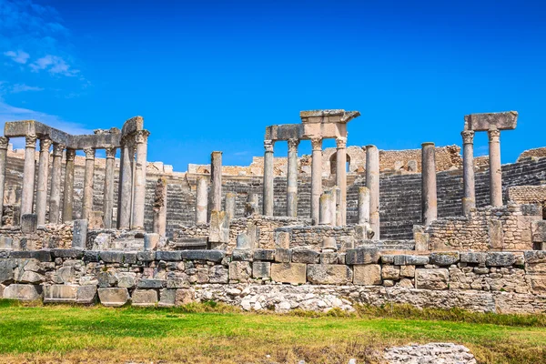 Ancient Roman city in Tunisia, Dougga — Stock Photo, Image