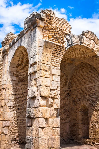 Ancient Roman city in Tunisia, Dougga — Stock Photo, Image