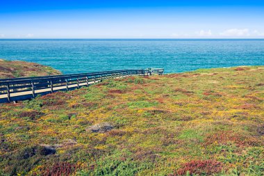 Beach katedrallerin Ribadeo, Galiçya, İspanya