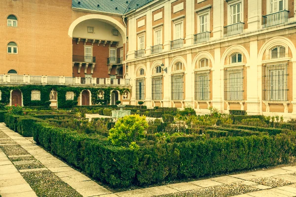 Palatul Regal din Aranjuez, reședința regelui Spaniei, Aran — Fotografie, imagine de stoc