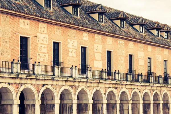 Majestätiska palats aranjuez i madrid, Spanien — Stockfoto