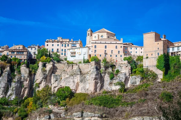 Incredibile Spagna - città sulle rocce rocciose - Cuenca — Foto Stock